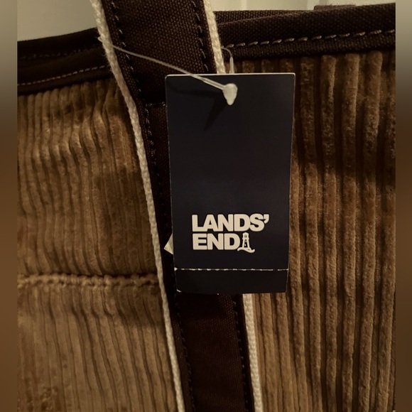 Medium corduroy open top bag - Picture 2 of 3